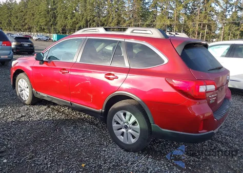 2015 Subaru Outback 2.5I Premium из США, поврежденный, VIN 4S4BSAFC7F3266693